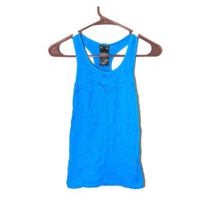 Bebe Women’s Blue Tank Top -Small